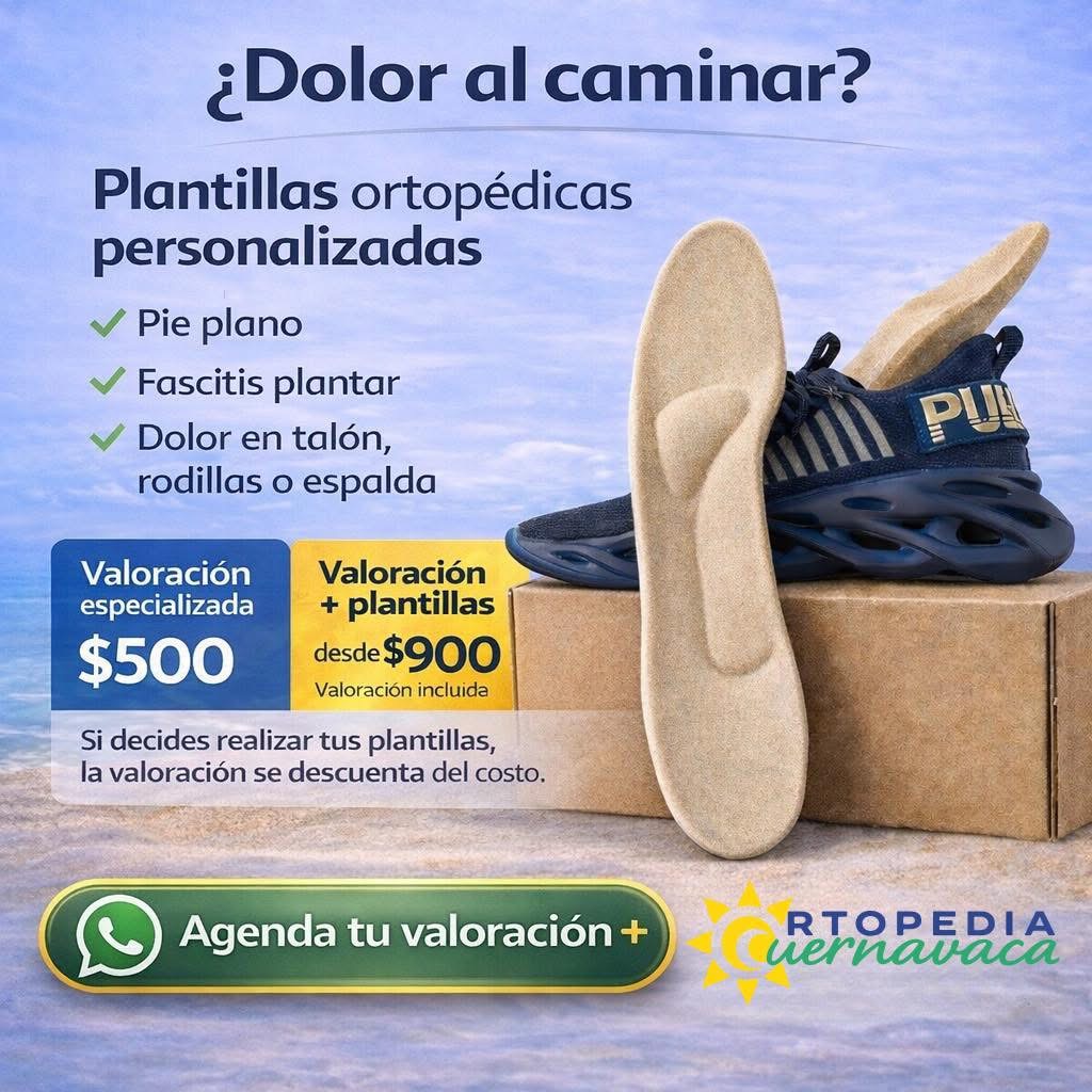 Plantillas ortopédicas